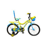 LEADER Buddy 20T Kids with Training wheels For Age Group 5 to 9 Years 20 T Road Cycle (Single Speed, Green, Pink, Rigid)