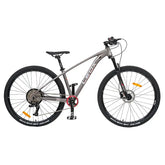 Geekay Canadian Leox Billion 29 inch Alloy 1x13 Gear 15.5-16 inch Frame Bicycle 29 T Mountain Cycle (11 Gear, SILVER , Only Front Suspension)