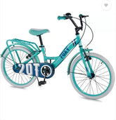 Lifelong LLBC2003 Foxy 20T, 95% Assembled 20 T Road Cycle (Single Speed, Green, Rigid)