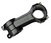 Lista Bicycle Stem Wake Mountain Bike Stem Short Handlebar Stem Lightweight for Most Bicycle, (Aluminum Alloy Black)