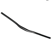 Schrodinger 20079 Bicycle Cycle Cycling BMX Road Long Alloy Handlebar Handle Bar Dia. 31.8mm x 22mm x 660mm(length) Black Powdercoated