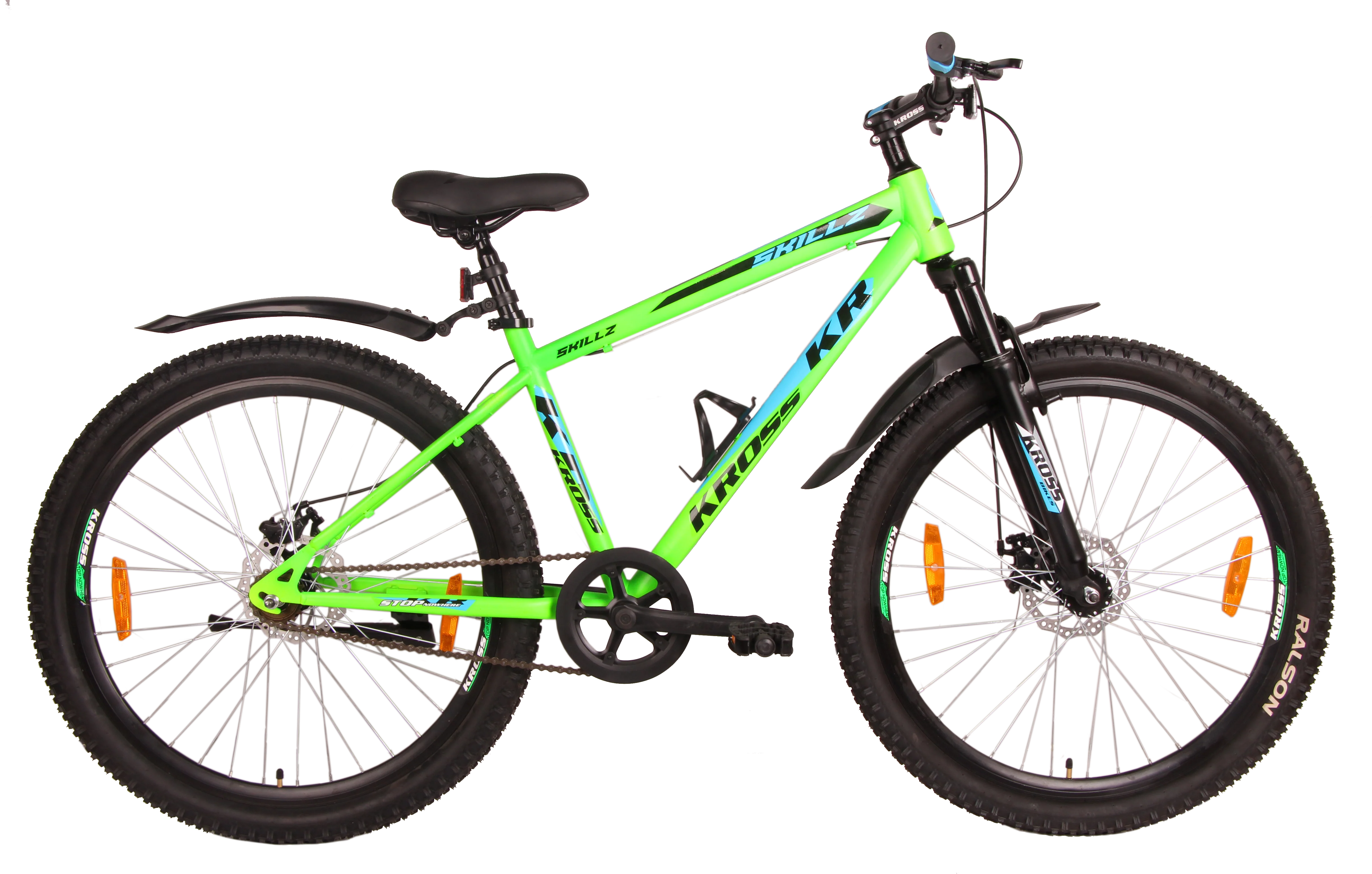 Green Kross Gear Bicycle Kross K30 18 Gear Cycle – Green