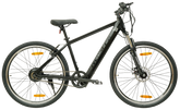 Montra Unplugged FX 27.5" Electric Cycle E-Bike with Suspension (Matt Black with Gloss Black)