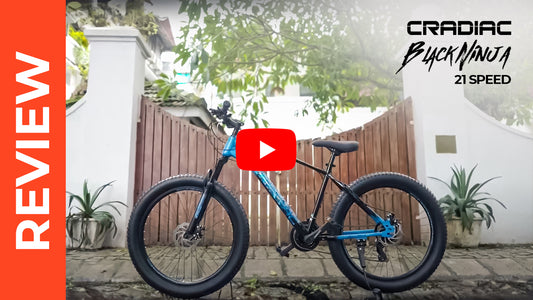 Cradiac Black Ninja Fat Bike 21 Speed Review