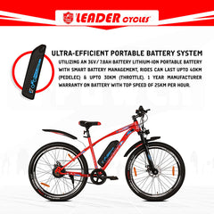 Leader E-Power L6 27.5T Electric Cycle