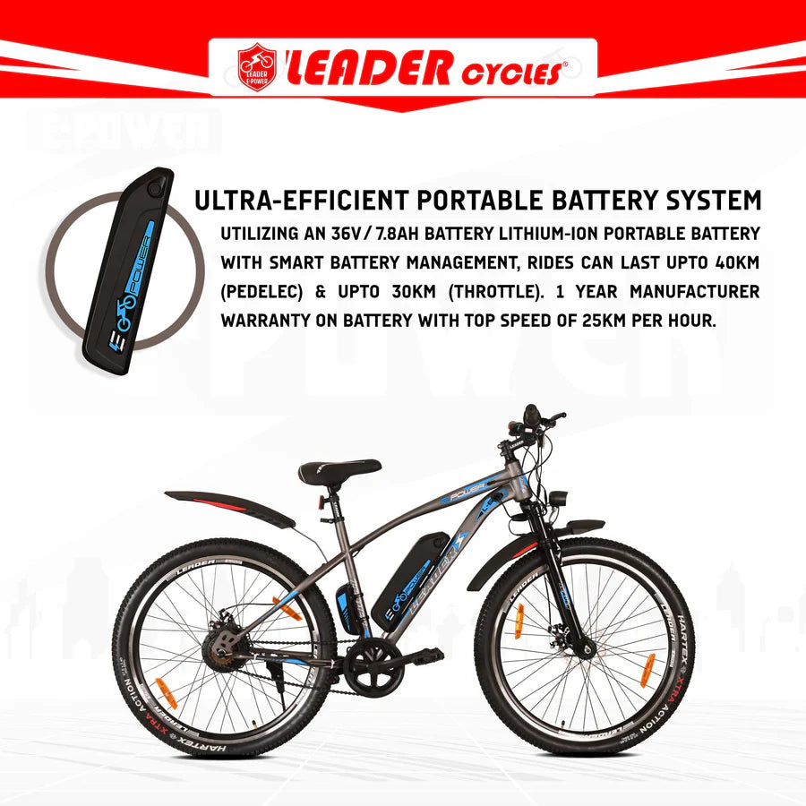 Leader E-Power L6 27.5T Electric Cycle