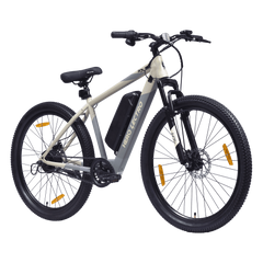 Hero Lectro H7+ 27.5T Single Speed Electric Cycle for Men | 250W Motor | 36V/2A (Li-ion) 7.8Ah Battery | Speed Upto 25 Kmph | 98% Assembled Cycle