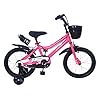 CAYA Aviator Tubular Cycle Freeride Bike Steel for Unisex Kids 16 inches 5-8 Years (Floro Pink)