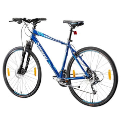 FIREFOX Road Runner Pro D Plus 700C T Hybrid Cycle/City Bike (21 Gear, Blue) | Ideal for Mens | 98% Assembled Cycle