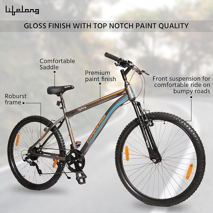 Lifelong Cycle for Adults MTB Gear Cycle, Speed Mountain Bik