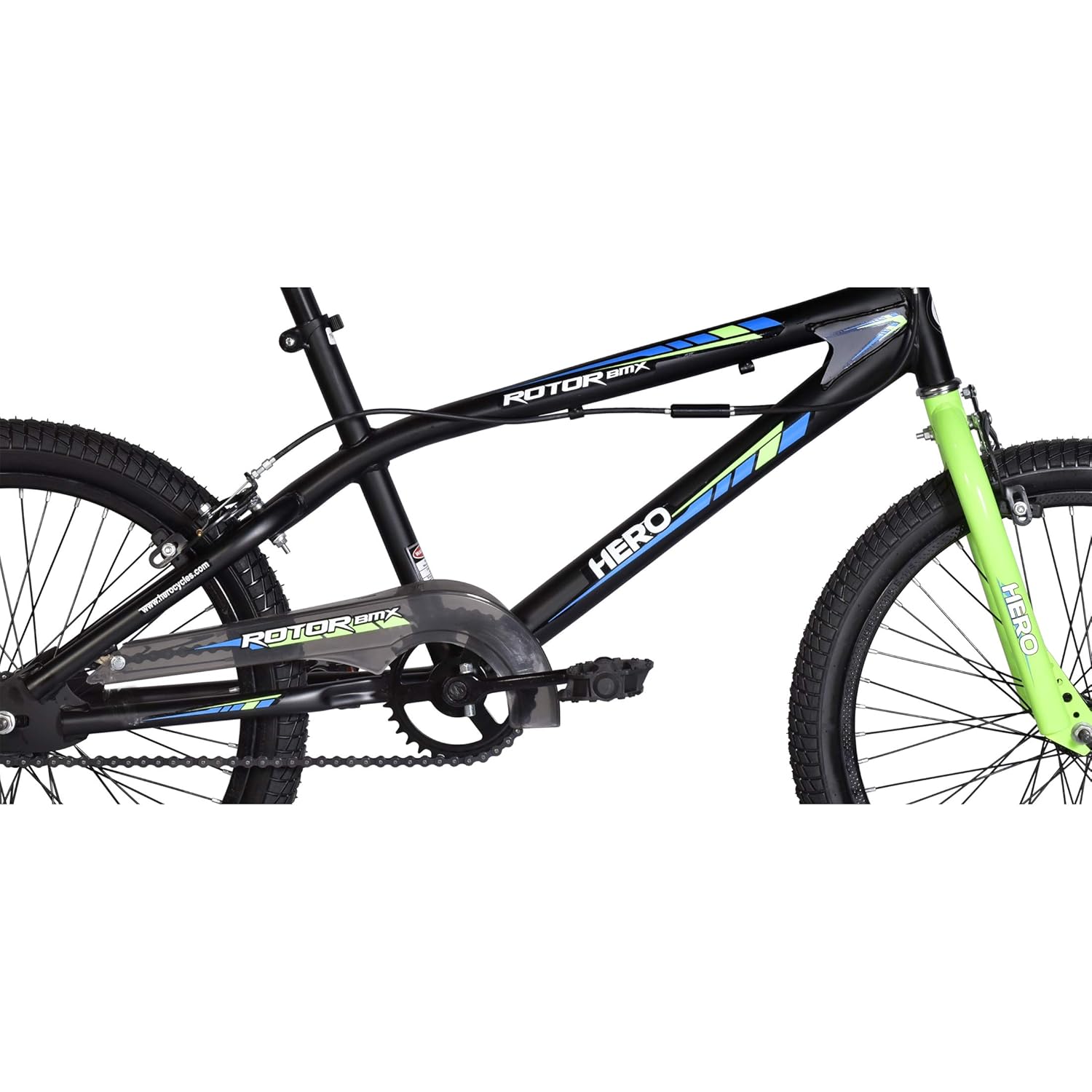 bmx rotor bicycle Hero 20T Sporty Cycle in Full Rotation of Handle for Stunts with Heavy Aluminium Rollers,Best for 8+ Age Group Sports, Fitness & Outdoors Delivers consistent Hero Rotor Bmx Pro Bmx