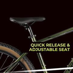 CRADIAC - Alpha PRO GEN 4-21 Speed Aluminium Cycle for Boys 29T 21 Speed Gear Bicycle for Men with Front Zoom Lockout Suspension & Shimano Hydraulic Brake | 15+ Years, Unisex