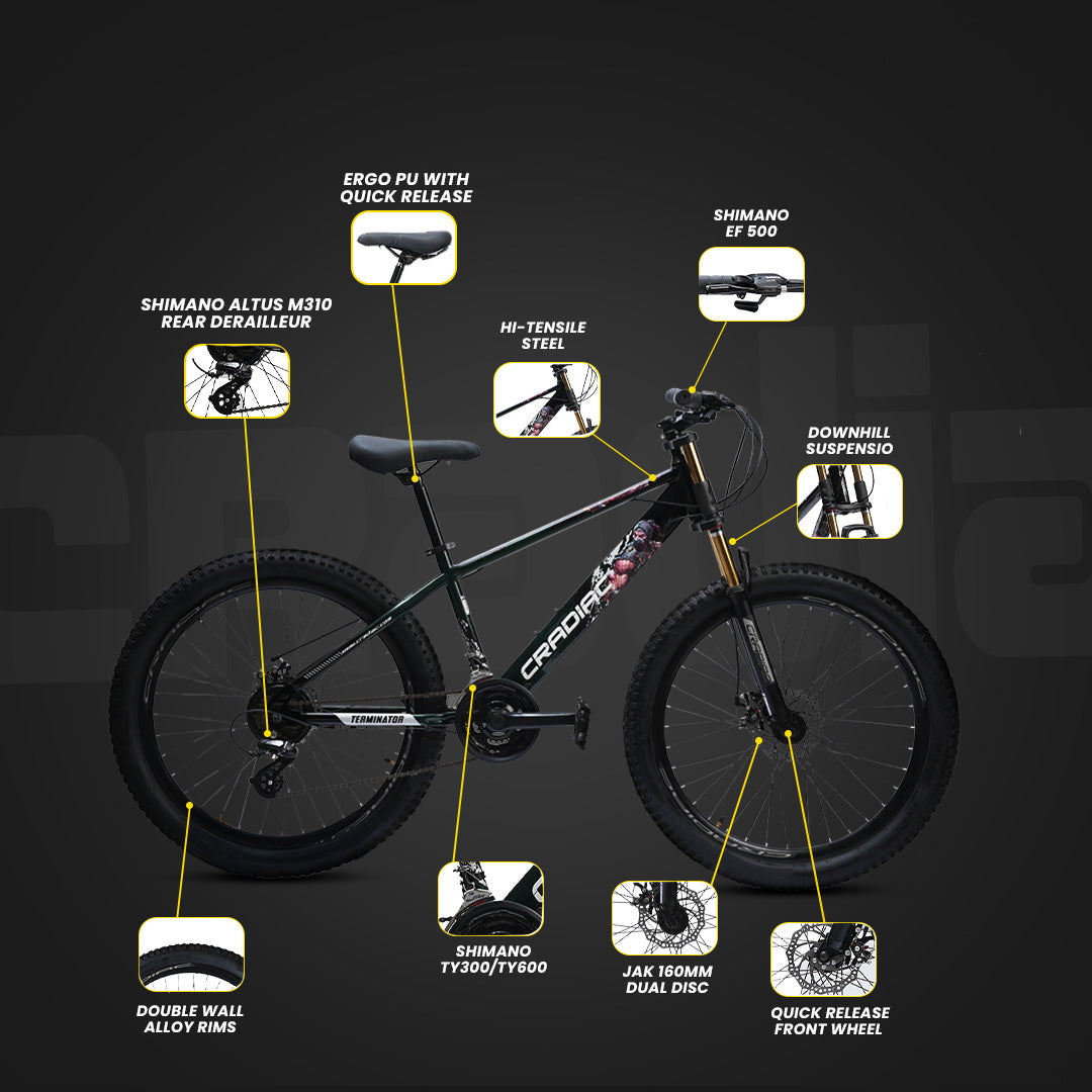 Cradiac TERMINATOR 21 SPEED 26T