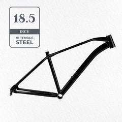 Bicycle Frame - MTB Bike Frame - Steel Bicycle Frames - Black Ninja