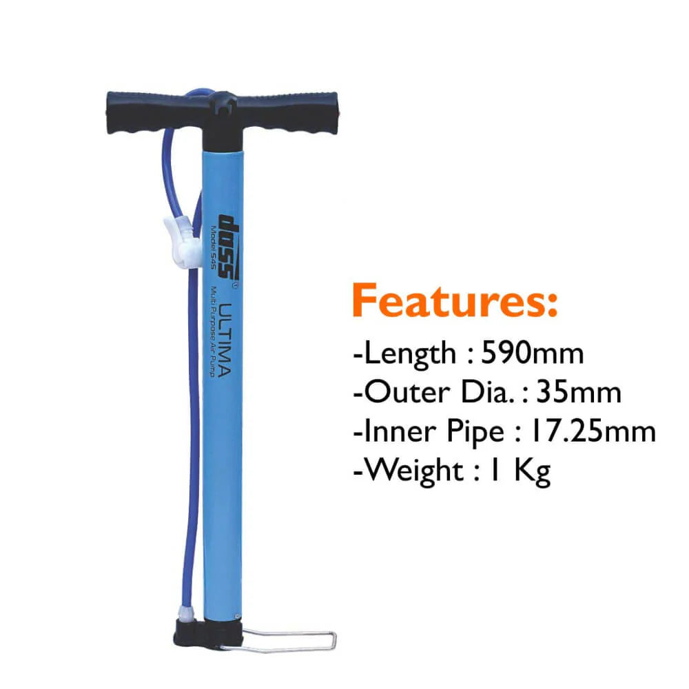 Bicycle Air Pump with Presta & Schrader Valve