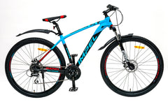 Kross Hexa 27.5T,Front Suspension,Dual Disc, Alloy Frame,Shimano Gear,15+ years 27.5 T Mountain Cycle  (24 Gear, Blue, Only Front Suspension)