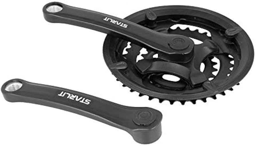 Guarnitura Per Bici Bambini 33 Denti 140mm - Corona Singola Argento Acciaio BSA