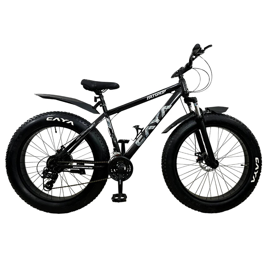 Cayawarrior caya fat grip 24 T Mountain Cycle  (21 Gear, Black, Only Front Suspension)