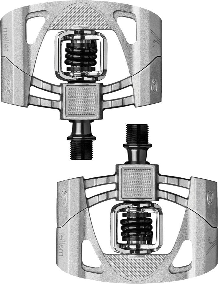 Crankbrothers Mallet 2 Raw Pedal (Silver)