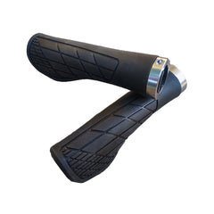 Ergonomic Grip with Wrist Support   Anti-Slip Lock-on Handlebar Grip (Black)