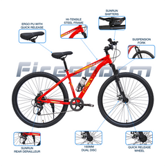 Tungsten FIRE STORM 7 SPEED 29T