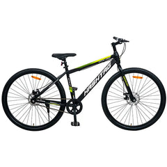 Geekay Hashtag 29T Single Speed Cycle with Dual disc brakes - Black Green 29 T Hybrid Cycle/City Bike  (Single Speed, Green, Rigid)