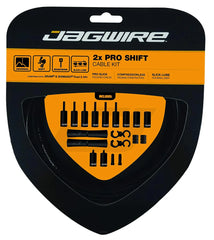 Jagwire 2x Pro Shift Kit - Black