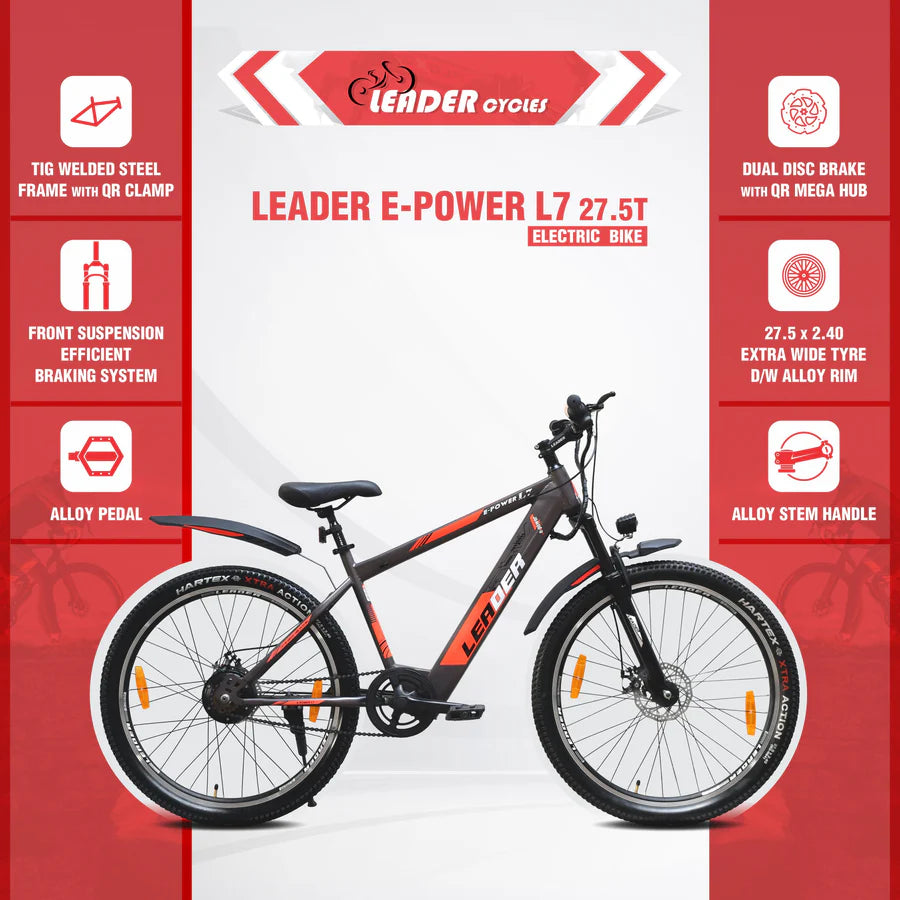 Leader E-Power L7 27.5T Electric Cycle