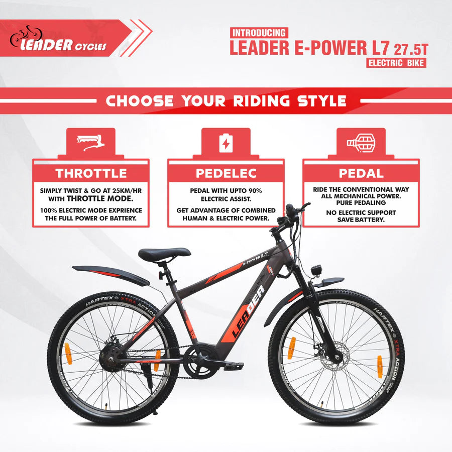 Leader E-Power L7 27.5T Electric Cycle