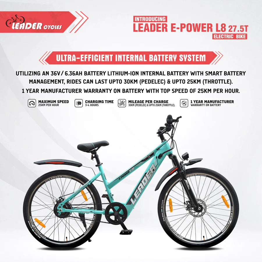 Leader E-Power L8 27.5T Unisex