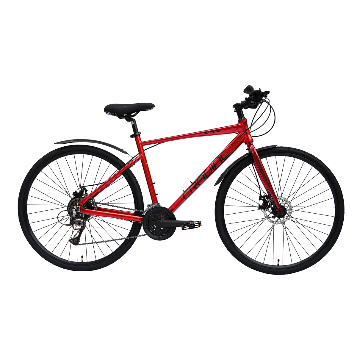 Cradiac Machine Red Metalic 21 speed
