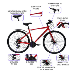 Cradiac Machine Lite Red Metalic