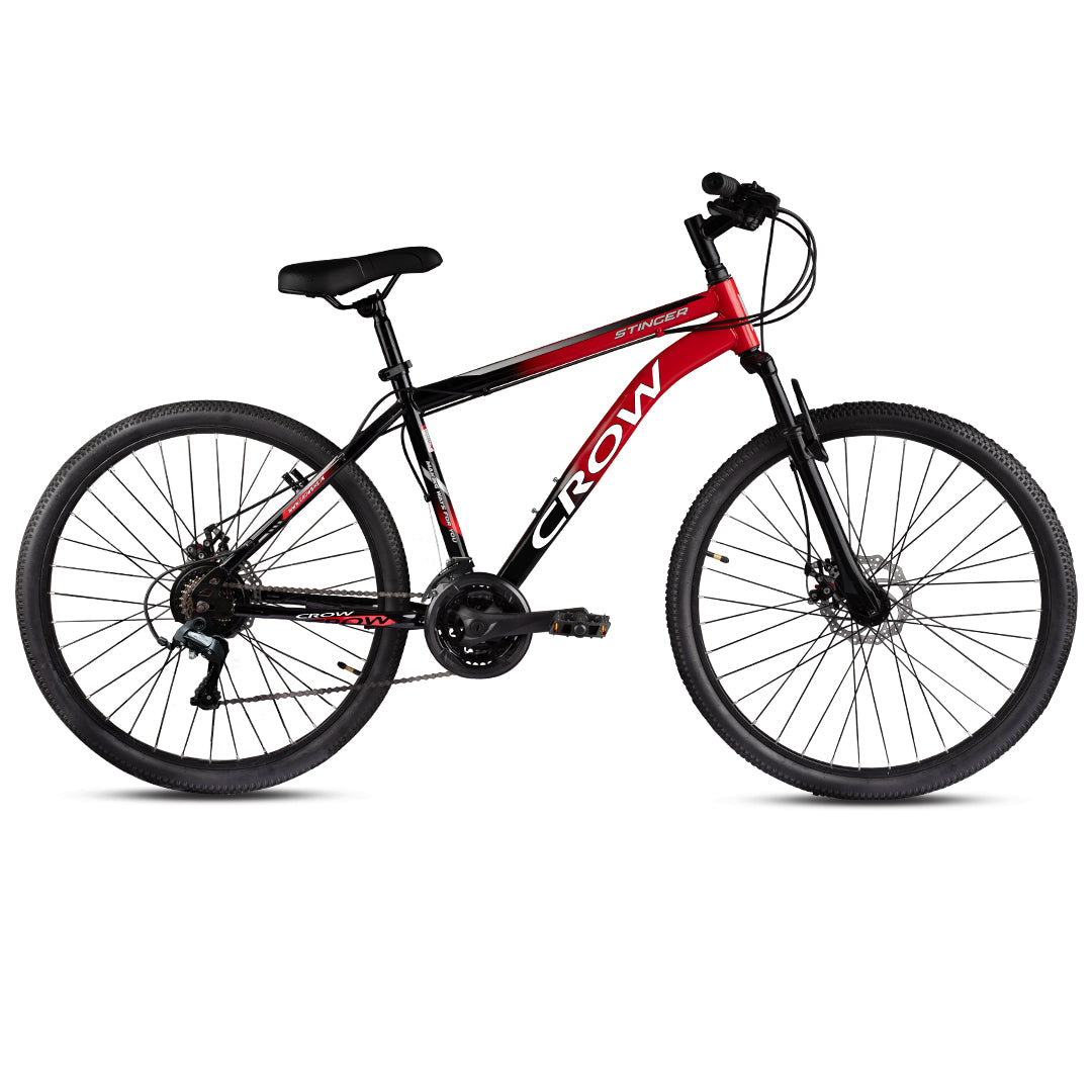 Crow Stinger X7 21 Speed Red 29T MTB Cycle