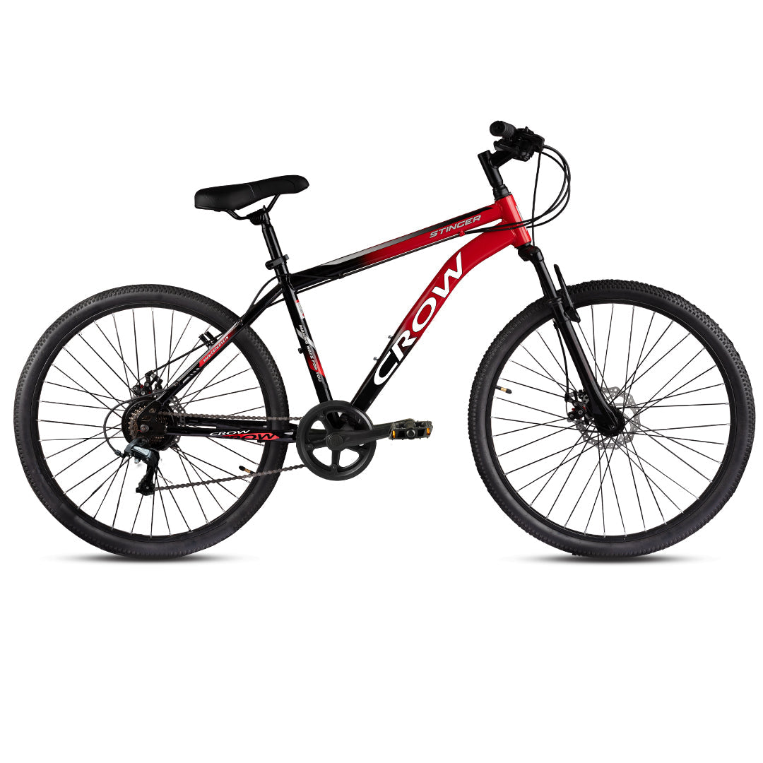 Crow Stinger X7 7 Speed Red 29T MTB Cycle