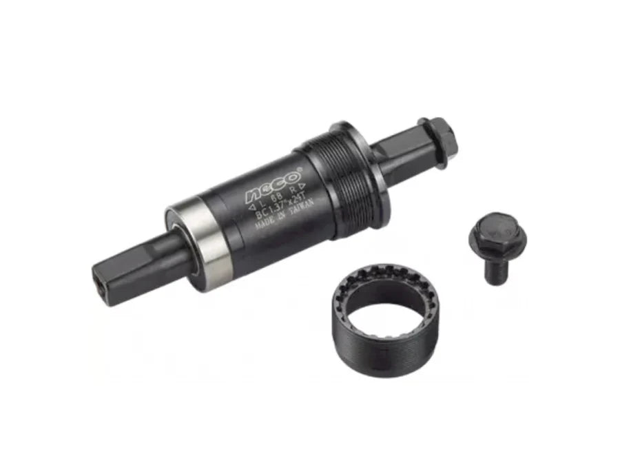 NECO B910 Cartridge Cotterless BB Set | 122.5 mm Bottom Bracket for Bicycle