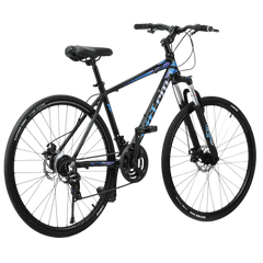 FitTrip Crosstrek | India's Fastest Cycle* | 21 Spd Shimano Gearset | Dual Disk Brakes 700C T Hybrid Cycle/City Bike  (21 Gear, Black, Rigid)