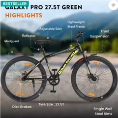 Urban Terrain Galaxy Pro High Performance MTB Green