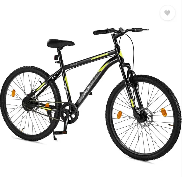 Lifelong Chaze by Milind Soman SX 20 CZBC2704 27.5T with Dual Disc 27.5 T Mountain/Hardtail Cycle  (Single Speed, Black, Only Front Suspension)