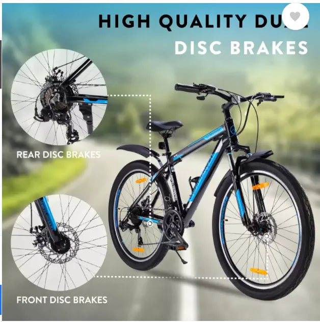 Premium Quality Bicycle Mens 26 Urban Terrain UT3003A26 Alloy MTB