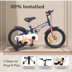 R for Rabbit Tiny Toes Ryder 14 Inch Bicycle for Kids 3-5 Years