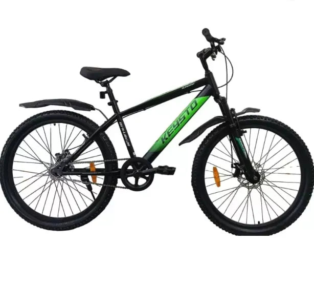 KEYSTO 21 Speed cycler Cycle 26 T Mountain Cycle  (21 Gear, Black, Dual Suspension)