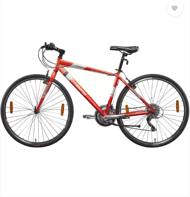 FIREFOX Rapide 700C T Hybrid Cycle/City Bike  (21 Gear, Red, Only Front Suspension)