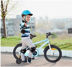 Vroom Bicycle For Kids 20 Inch With 90% Plug And Play For Ease Of Installation, Wide Training Wheels, Adjustable Seat, 7-10yrs, Upto 50kgs