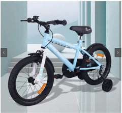 Vroom Bicycle For Kids 20 Inch With 90% Plug And Play For Ease Of Installation, Wide Training Wheels, Adjustable Seat, 7-10yrs, Upto 50kgs