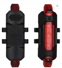 Dark Horse Imported Bicycle Rear Light 5 LED USB Rechargeable Waterproof LED Rear Break Light  (Red)