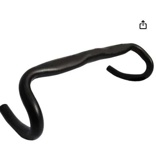 Schrodinger15 60087 Bicycle Cycle Handle Bar Handlebar Drop Bar Aluminium Alloy Φ31.8mm 420mm 350g