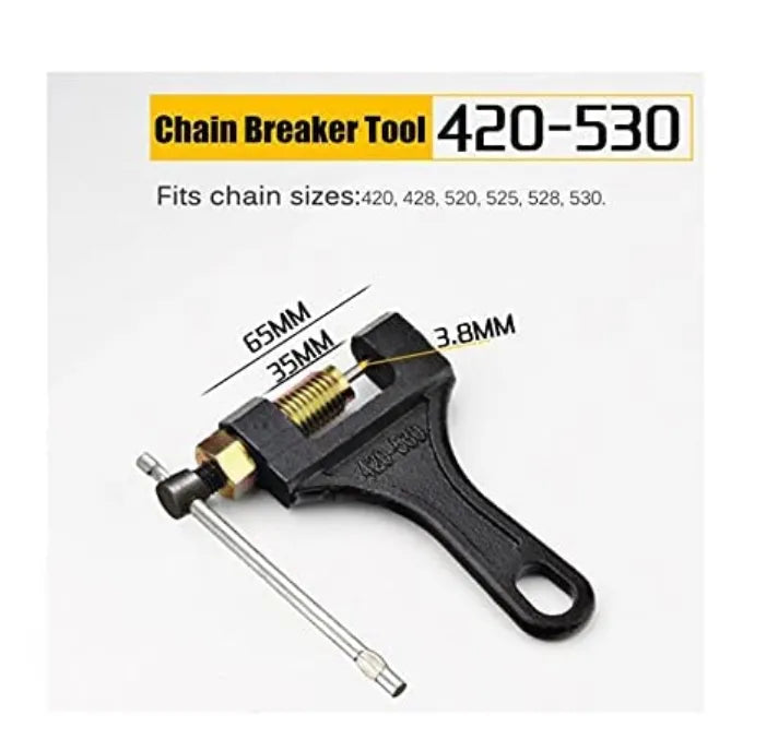 INDITRUST Bicycle Chain Pin Remover Chain Breaker WITH GLOVES Bike Link Breaker Splitter MTB Cycle Repair Tool Bicycle Chain Puller Link Extractor Cycling Repair