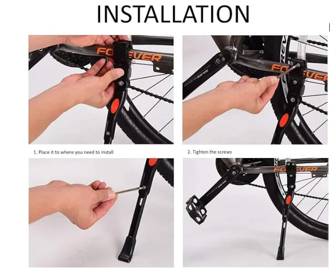 Lista Aluminum-Alloy Side Kickstand