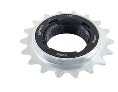 ZUKKA Single-Speed Bike Freewheel,18 Teeth Bicycle Flywheel,Compatible 1/2 x 1/8 One-Speed Cycling Replacement Accessory