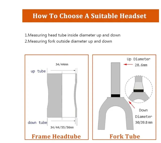 Road Bike Tapered Head Tube To Non Tapered Fork Road Bike Tubes